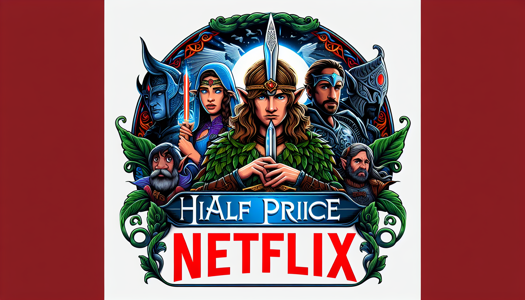 Netflic zum halben Preis